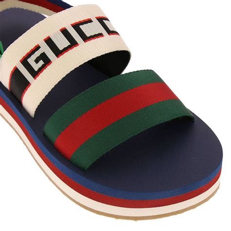 mens gucci pool sandals|gucci men's formal sandals.